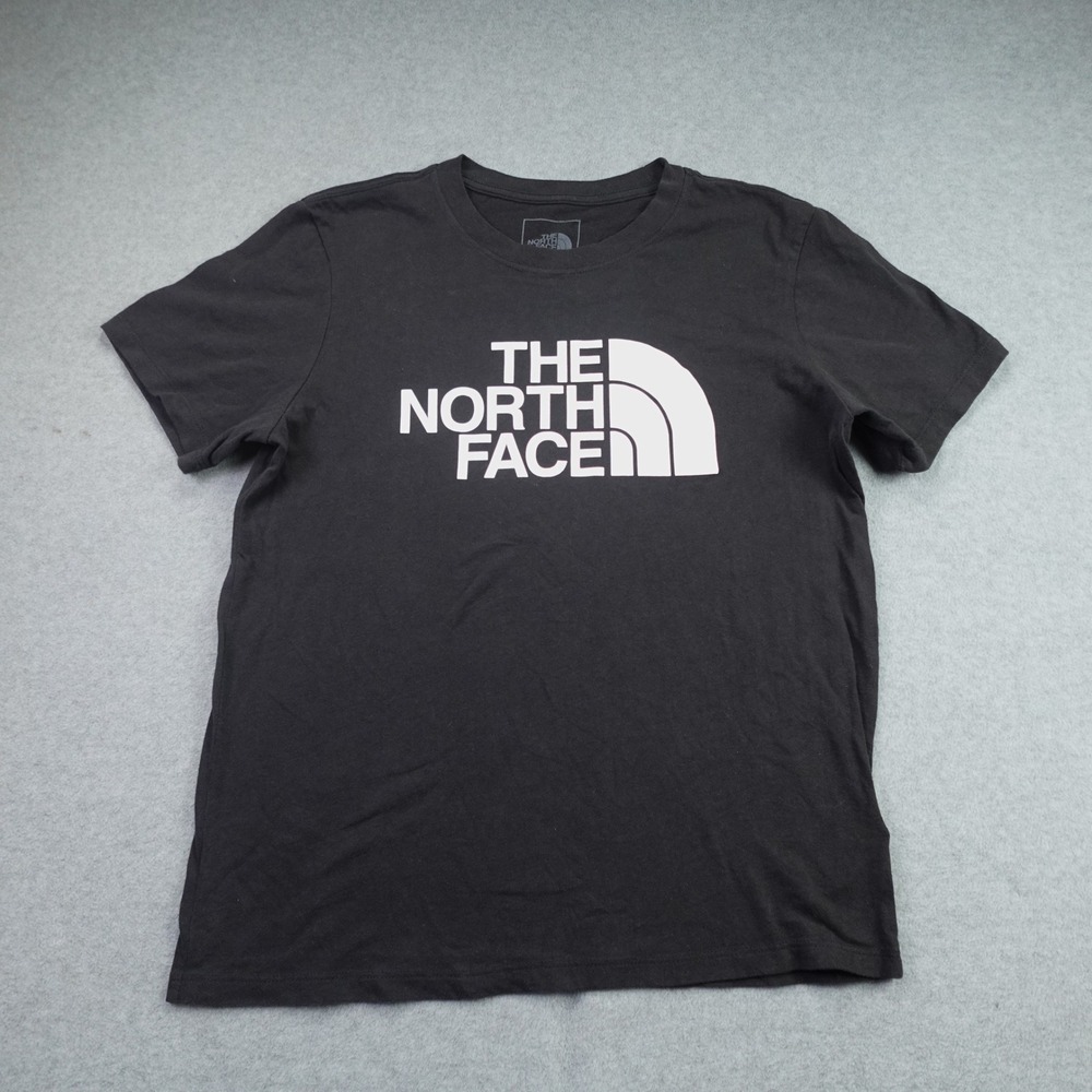 The North Face T-Shirt Womens M Black Graphic Logo Tee  Outdoor